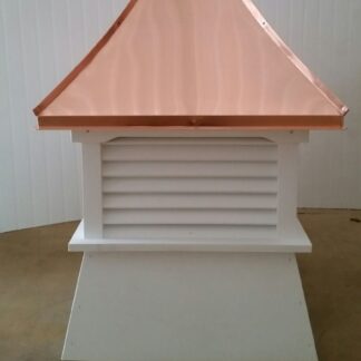 Shed Cupola With Copper Concave Roof